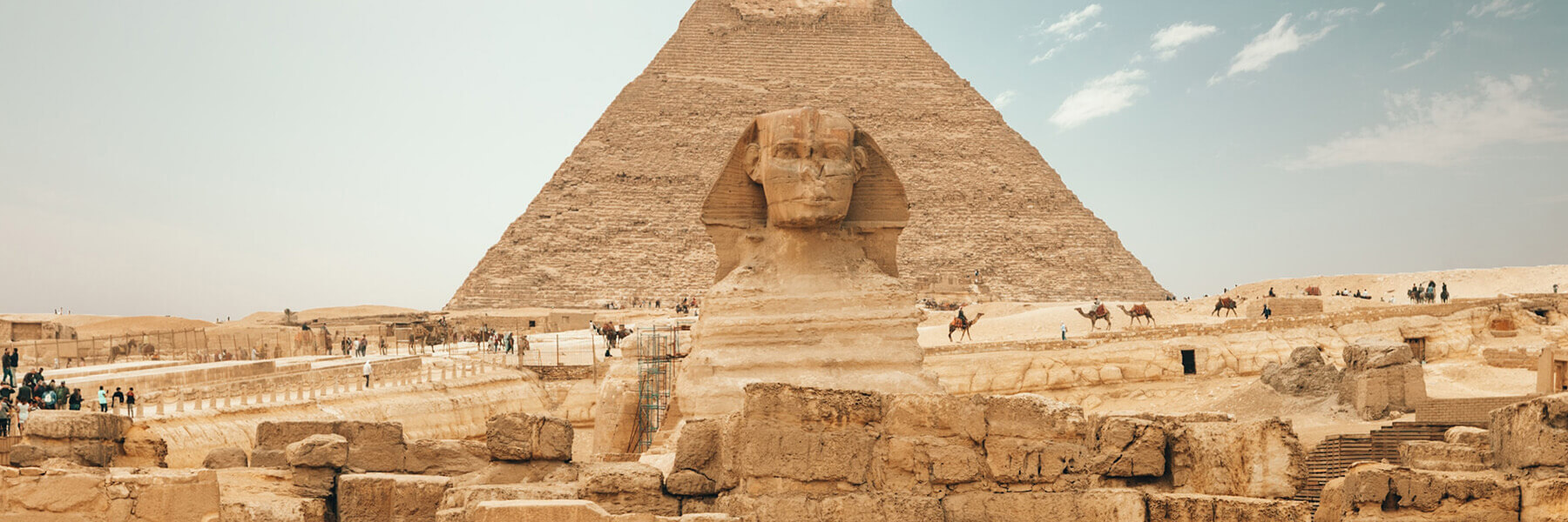 Great Sphinx and Pyramid of Giza